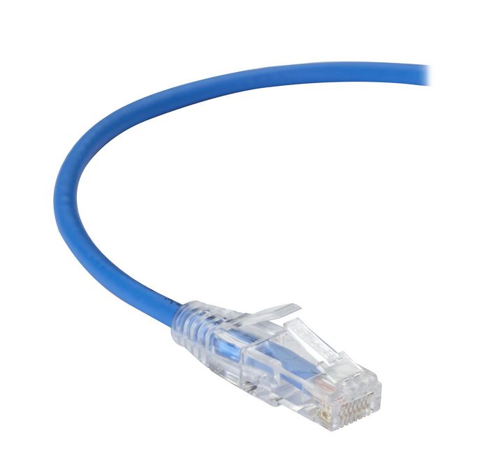Black Box Cordon de brassage Ethernet CAT6A 500 MHz Slim-Net, anti-accrochage, non blindé (UTP) - W126114176
