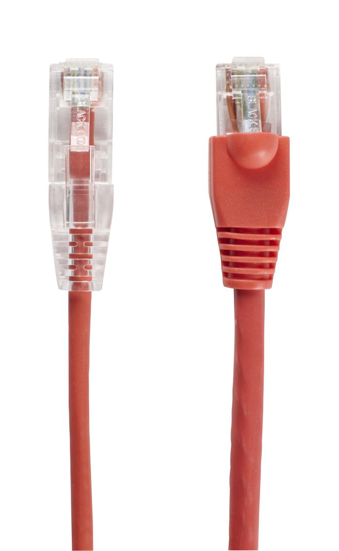 Black Box Cordon de brassage Ethernet CAT6A 500 MHz Slim-Net, anti-accrochage, non blindé (UTP) - W126114210