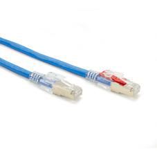 Black Box GigaTrue® 3 CAT6A 650-MHz Ethernet Patch Cable with Lockable Connectors – Snagless, Shielded (U/FTP) - W126114241