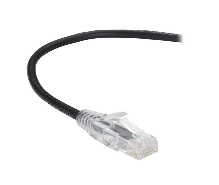 Black Box Slim-Net Low-Profile CAT6 250-MHz Ethernet Patch Cable - Snagless, Unshielded (UTP) - W126114320