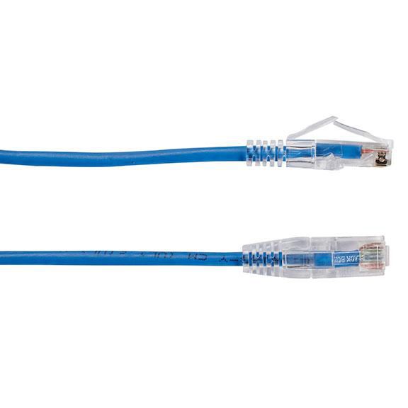 Black Box Slim-Net Low-Profile CAT6 250-MHz Ethernet Patch Cable - Snagless, Unshielded (UTP) - W126114330