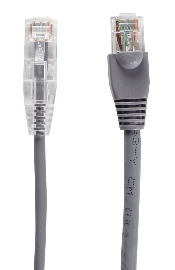 Black Box Slim-Net Low-Profile CAT6 250-MHz Ethernet Patch Cable - Snagless, Unshielded (UTP) - W126114348