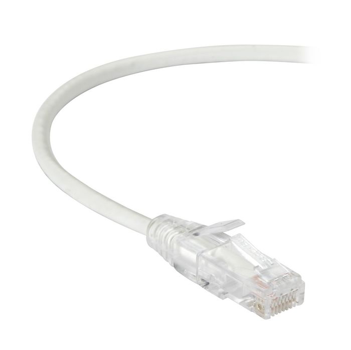 Black Box Slim-Net Low-Profile CAT6 250-MHz Ethernet Patch Cable - Snagless, Unshielded (UTP) - W126114370