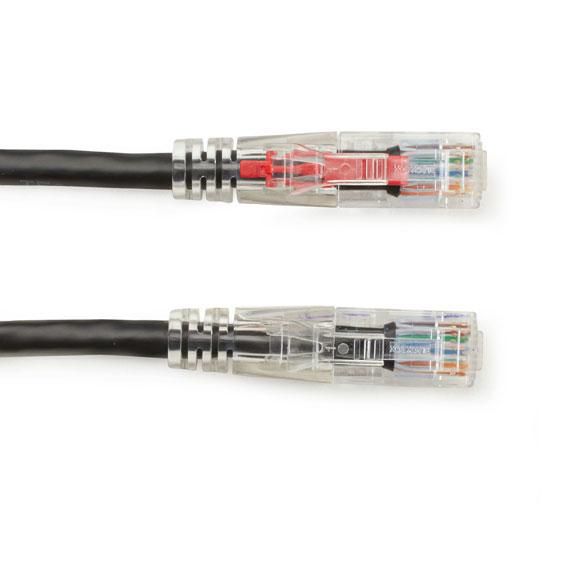 Black Box Câble patch Ethernet toronné GigaTrue 3 CAT6 550 MHz - non blindé (UTP), CM PVC, avec capot de protection anti-accrochage - W126114441