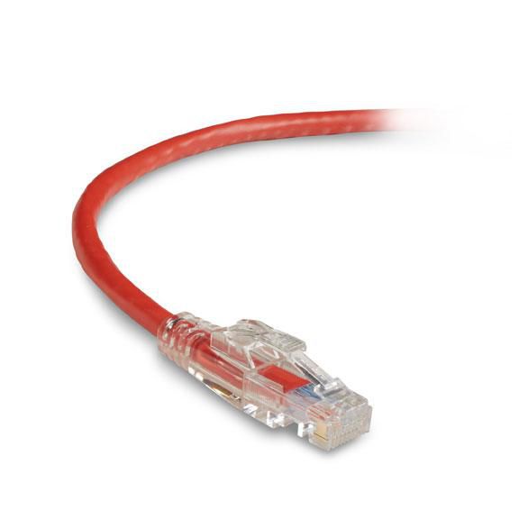 Black Box GigaTrue® 3 CAT6 550-MHz Ethernet Patch Cable with Lockable Connectors - UTP, CM PVC, Locking Snagless Boot - W126114507