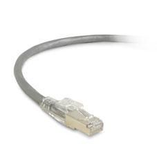 Black Box GigaTrue® 3 CAT6 250-MHz Ethernet Patch Cable with Lockable Connectors - Shielded (S/FTP), CM PVC, Locking Snagless Boot - W126114546