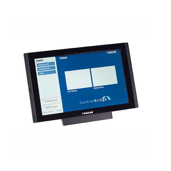 Black Box ControlBridge Touch Panel - Desktop, 7", Color a-Si TFT LCD, 20ms, 400 cd/m², 1280 x 800 px, 160/160°, LAN, 512MB RAM - W126114960