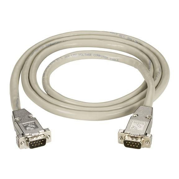 Black Box DB9 Extension Cable (with EMI/RFI Hoods) - W126115067