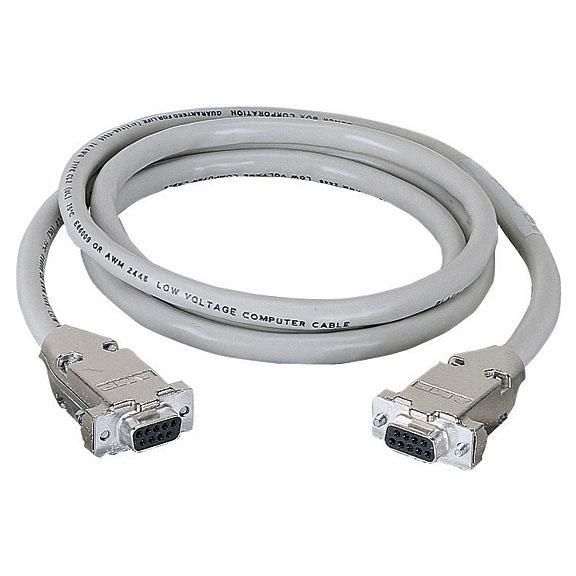 Black Box DB9 Extension Cable (with EMI/RFI Hoods) - W126115073