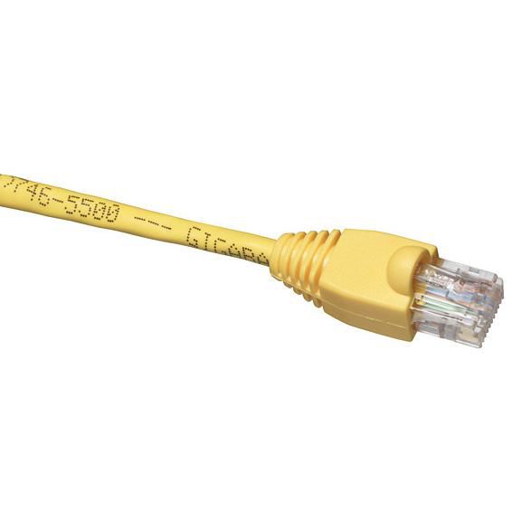 Black Box GigaBase® CAT5e 350-MHz Ethernet Crossover Patch Cable – Snagless, Unshielded (UTP) - W126116310