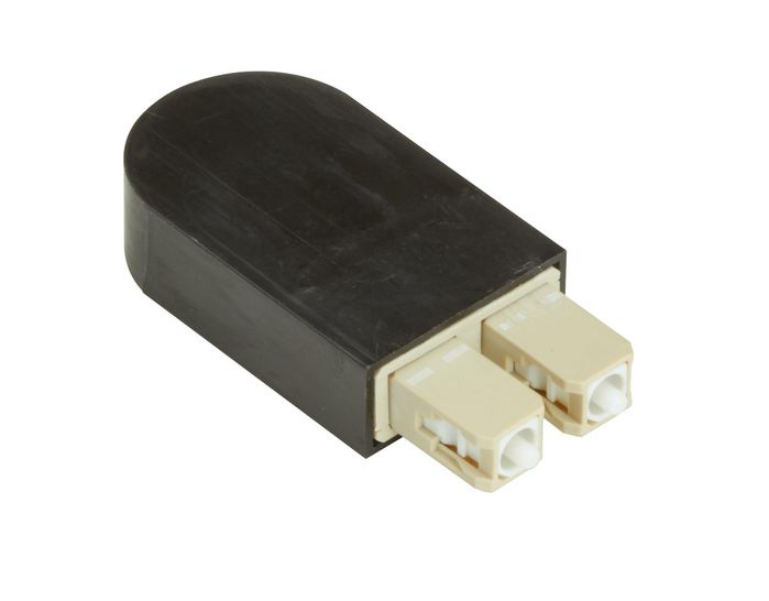 Black Box Fiber Optic Loopback - OM3, Multimode, SC, Black - W126127438