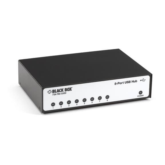 Black Box Hub USB 2-4-8 ports série - W126132483