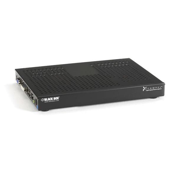 Black Box 4K 15-Zone Media Player, 128-GB, fanless, iCOMPEL® Digital Signage - W126132625