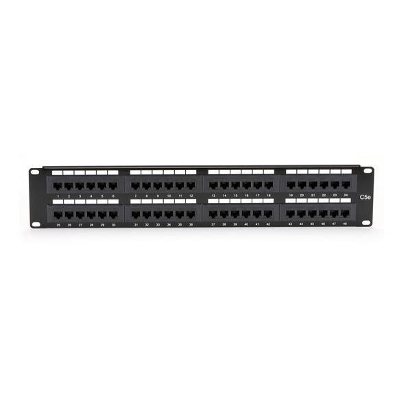 Black Box Connect CAT5e Patch Panel, Punchdown Unshielded - W126132781