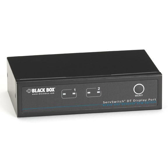 Black Box DT DisplayPort KVM Switch, 2-/4-Port - W126133061