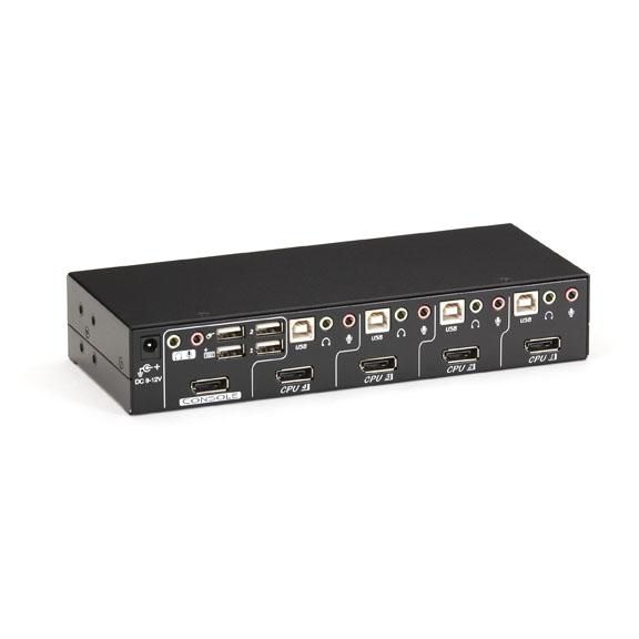 Black Box DT DisplayPort KVM Switch, 2-/4-Port - W126133064