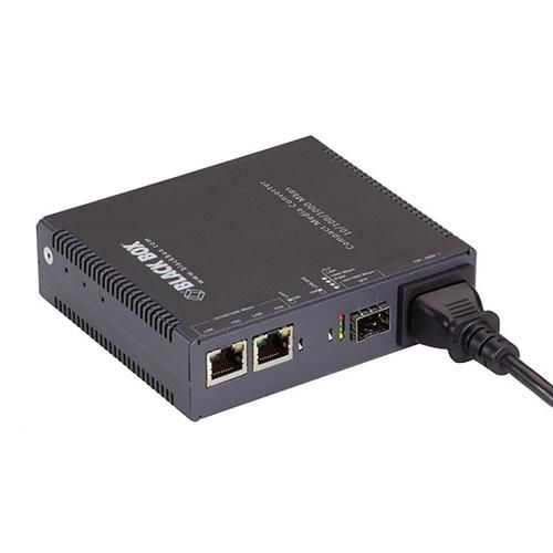 Black Box Compact 2-Port Gigabit Media Converter - W126133920