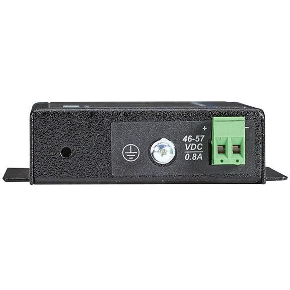 Black Box PoE Industrial Gigabit Ethernet Media Converter - W126133944