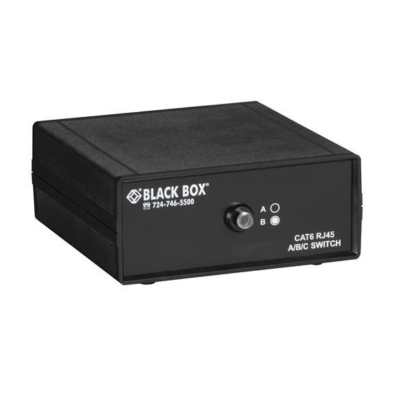 Black Box CAT6 10-GbE Manual! Switch (ABC) - W126135313