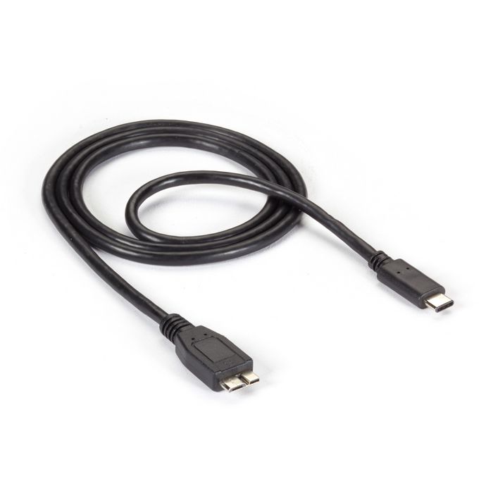 Black Box USB 3.1 Cable - Type C Male to USB 3.0 Micro B, 5-Gpbs, 1m - W126135502