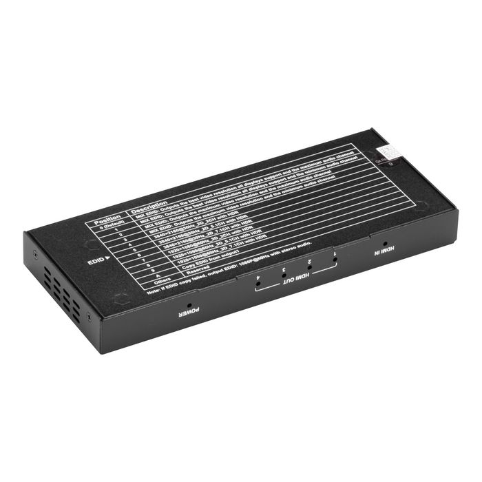 Black Box 4096 x 2160 @ 60Hz, 18 GB/s, HDMI 2.0, HDCP 2.2 - W126135641
