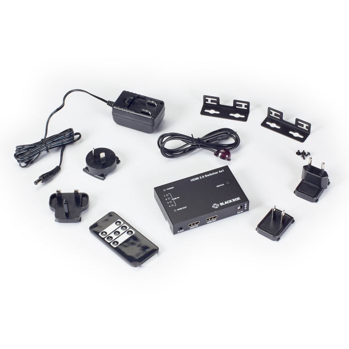 Black Box 4K60, HDCP 2.2, HDMI 2.0, IR, 100x19.5x66.2 mm - W126135643