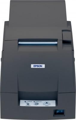 Epson TM-U220A, Serial Impact Dot Matrix, Autocutter, 4.7-6 lps, 76mm x 83mm, Parallel, 24V DC, 31W, Black - W126140783