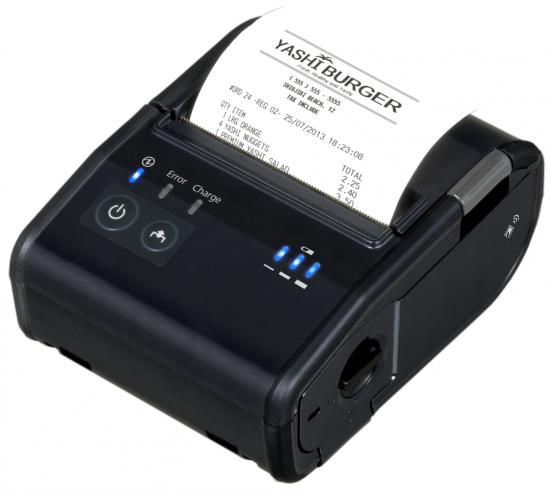 Epson Themal Line, 100mm/sec, 203 x 203DPI, USB 2.0 Type Mini-B, Bluetooth, 53dB, 110 x 140 x 64mm, 0.5kg, Black - W126140810