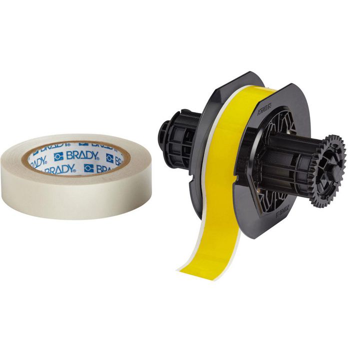 Brady Yellow Toughstripe floor tape for BBP35/BBP37/S3xxx/i3300 printers 29 mm X 30.40 m - W126064539