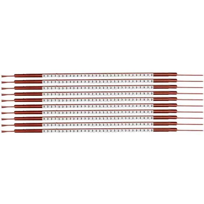 Brady ClipSleeve Wire Markers Size 03 - W126057262