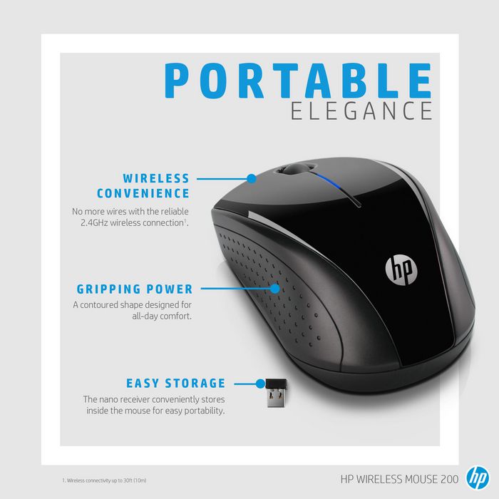HP Wireless Mouse 200 - W125503083