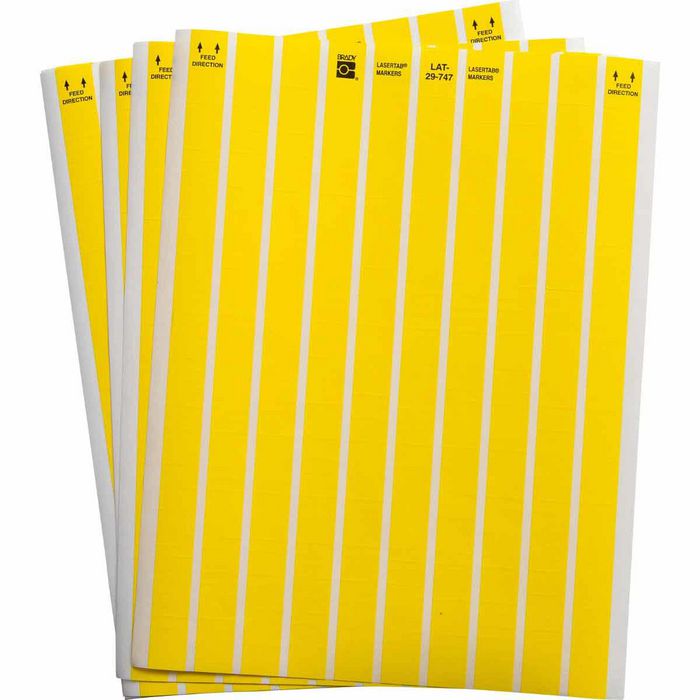 Brady LaserTab Series Polyester Labels - W126061551