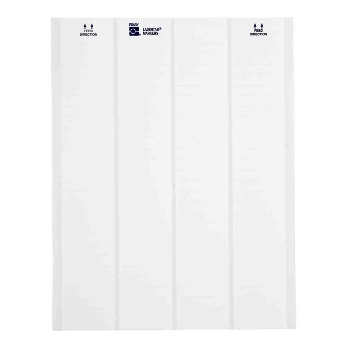Brady LaserTab Series Self-Laminating Polyester Labels - W126063438