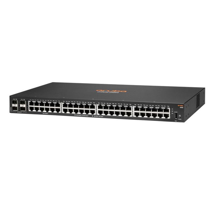 Hewlett Packard Enterprise Aruba 6100 48G 4SFP+ Switch - W126142554