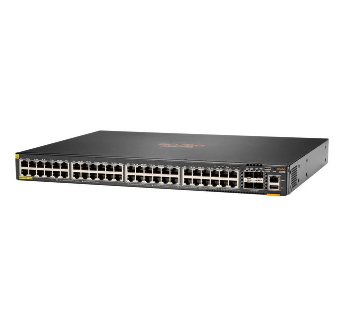 Hewlett Packard Enterprise Commutateur Aruba 6200F 48G Classe 4 PoE 4SFP+ 370 W - W126142920