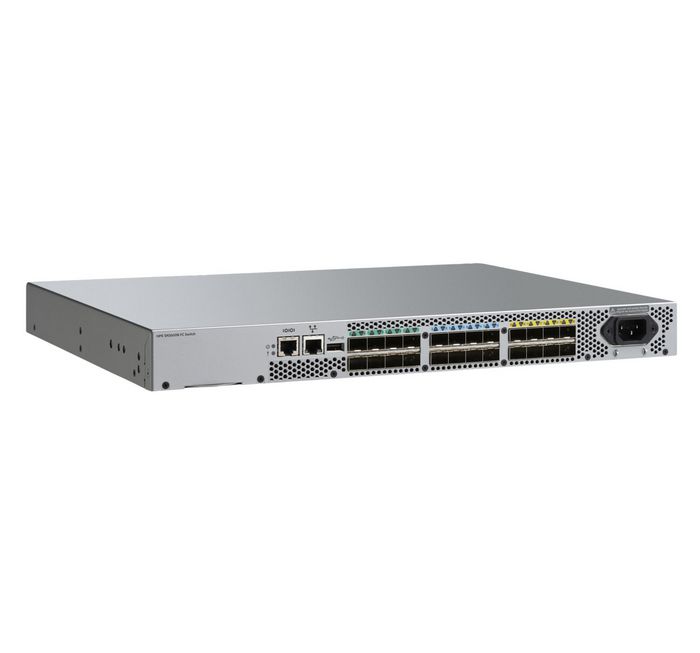 Hewlett Packard Enterprise SN3600B 16Gb 24/8 8-port Short Wave SFP+ Fibre Channel Switch - W128444990