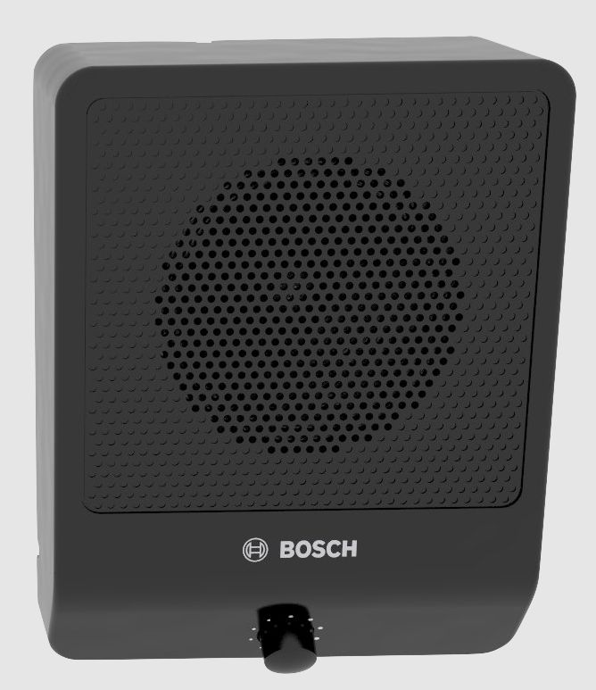 Bosch Caja acústica, 6W, control volumen, negro - W125853940