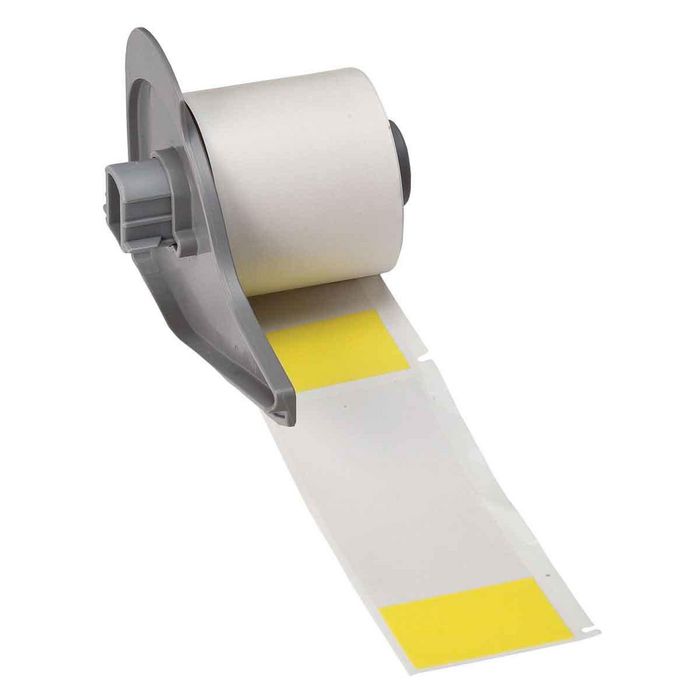 Brady Self-Laminating Vinyl Wire and Cable Labels, 100 labels, Yellow - W126060625