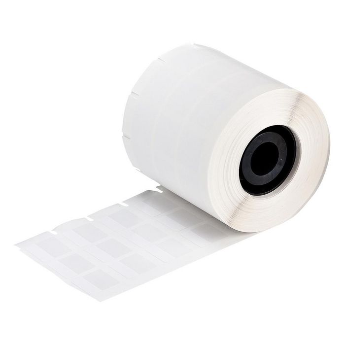 Brady Wire and cable labelling, Self-laminating Vinyl, White, Transparent, Permanent Acrylic, Matt - W126064005