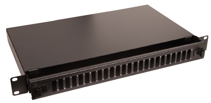 Lanview 24-Port Fibre patch panel for SC duplex/LC Quad connectors Fiber ODF - W125944821