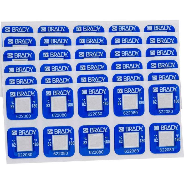 Brady Temperature Indicating 1 Level Labels, 60 Label(s) / Pack - W126056510