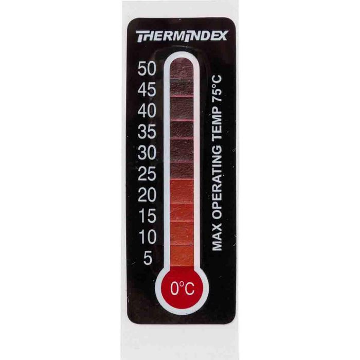 Brady Temperature Indicating 6 Level Labels, 10 Label(s) / Pack - W126056518