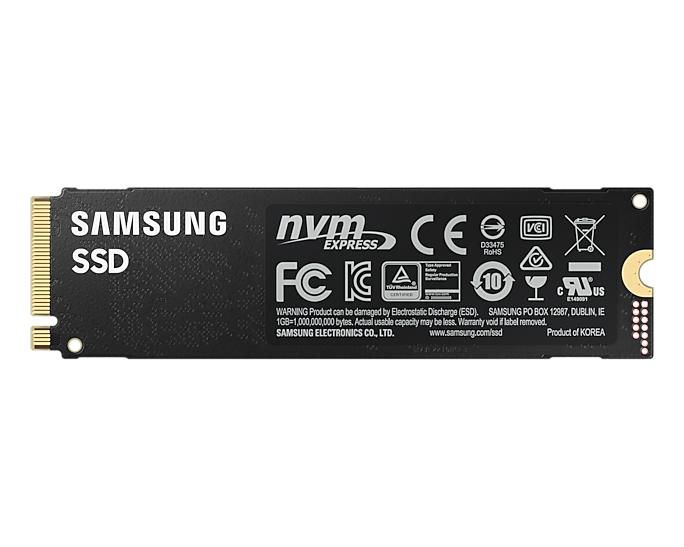 Samsung 2TB, M.2, NVMe, PCIe Gen 4.0 x4, V-NAND 3-bit MLC, TRIM, S.M.A.R.T, AES 256-bit, 80.15 x 22.15 x 2.38 mm - W126160150