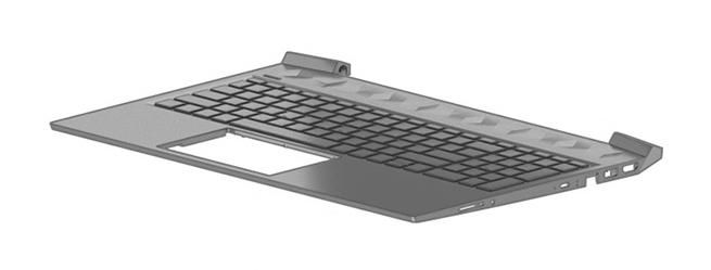 HP Top cover with keyboard - W125893415