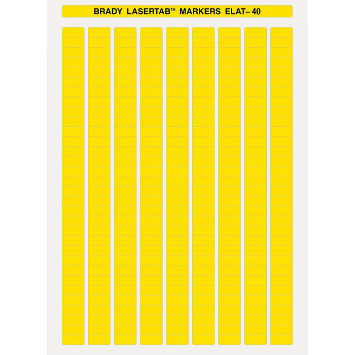 Brady LaserTab Polyester Labels A4 Sheets - W126062486