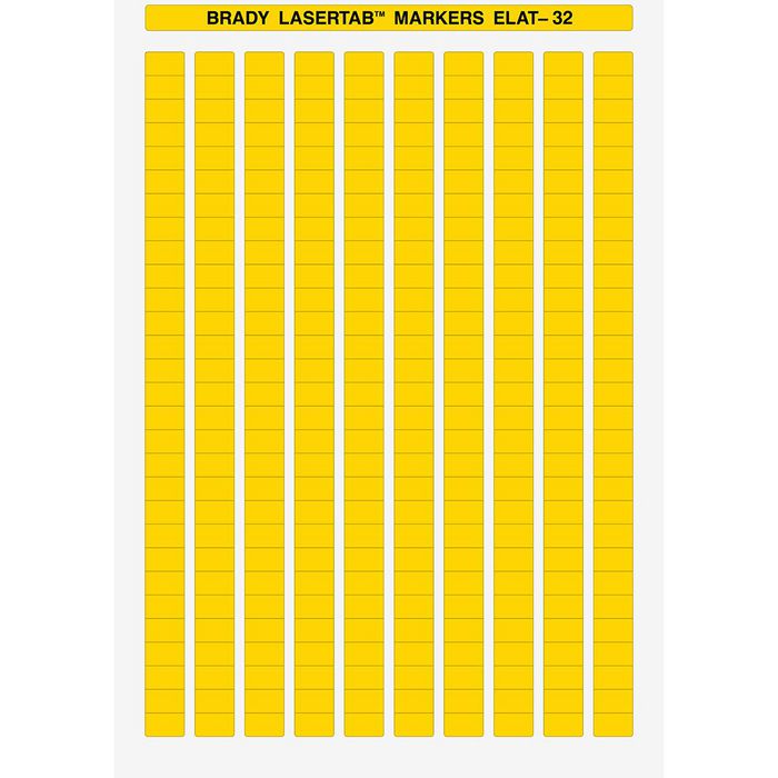 Brady LaserTab Polyester Labels A4 Sheets - W126062718