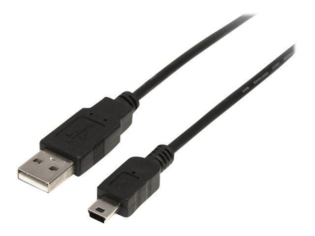 Opticon USB 2.0, USB A / USB Mini B, M/M, 1.8m, Black - W126161570