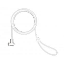 Compulocks Universal Security Keyed Cable Lock, White - W126161615