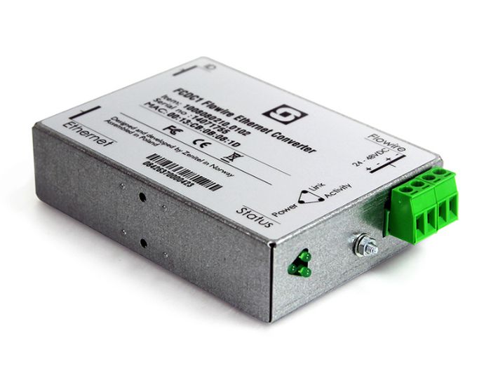 Zenitel Flowire - Ethernet Converter, DC Voltage, Gen2 - W125839462