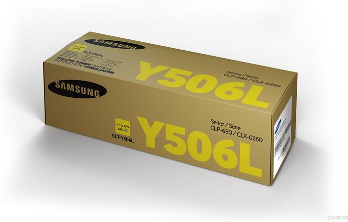 HP CLT-Y506L High Yield Yellow Toner Cartridge - W124486542